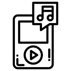 music player icon