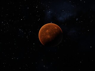 3D render of Mercury general view