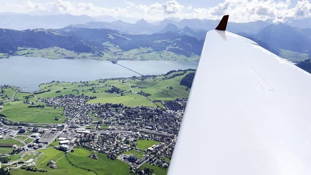 The Swiss villages on Lake Zurich