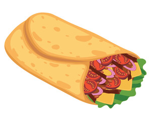 burrito delicious mexican food