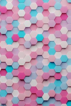 Hexagons pattern