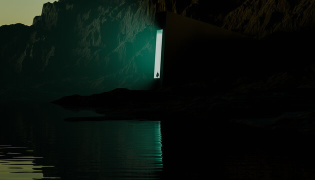 Futuristic Portal - Powered by Adobe