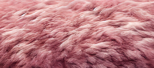 Fototapeta premium pink color fleece texture background with Generative AI Technology