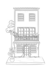 Frontstore illustration Adult Coloring pages JPEG, Coloring DIGITAL Pages Printable, For Stress Relieving, For Relaxation