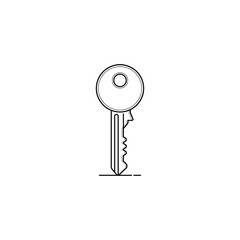 Key icon vector graphics