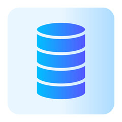 database gradient icon