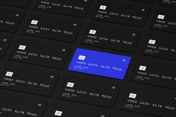 Credit card / bank card / debit card