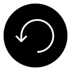 Refresh Circular glyph icon