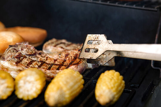 Food on Grill 