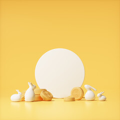 토끼해, 신년배경 © LHG