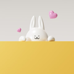 토끼해, 신년배경 © LHG