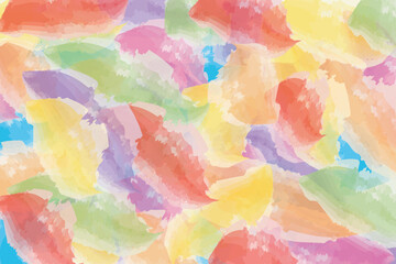 Colorful watercolor background