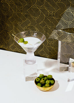 1920's Art Deco Martini