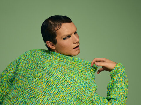 Male bold winter fashion