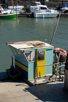 Sailboat at port
