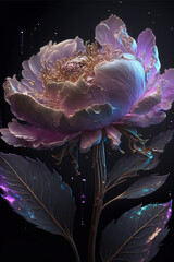 Rose, Flowers, Purple Flower_illustrations