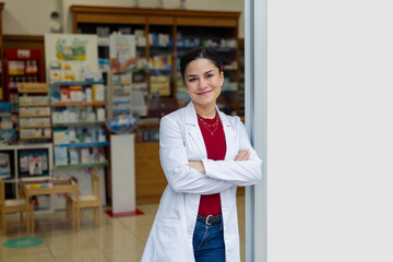 Female Pharmacist Smiling 