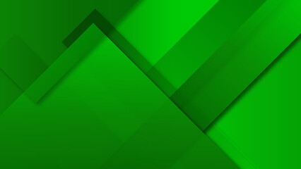 Green abstract gradient HD background with lines. Clip art illustration.