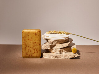 Eco friendly cleaning pads and soap