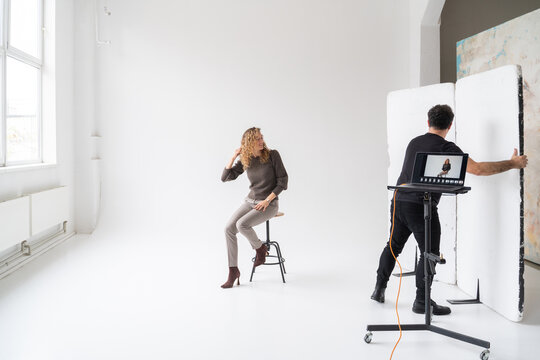 Photo Session Process In Studio