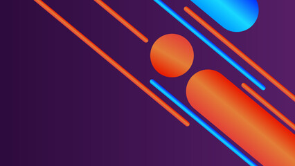 Abstract neon background. Purple Vector Illustration
