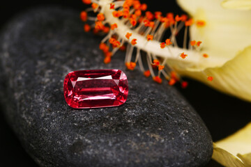 RUBY Red Gemstone Beauty Shot 