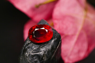 RUBY Red Gemstone Beauty Shot 