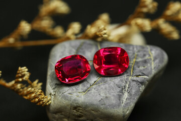 RUBY Red Gemstone Beauty Shot 