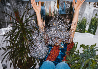 New Year's photo shoot.