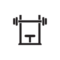 fitness icon , gym icon vector