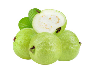 Guava fruit isolated on transparent png