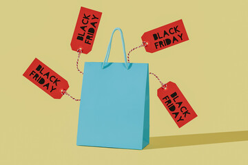 shopping bag for black friday