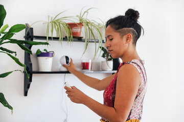 Home surveillance camera installation