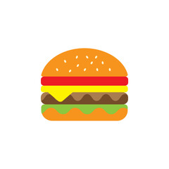 hamburger  vegetable illustration