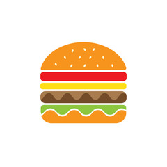 hamburger, vegetable, hotdog illustration