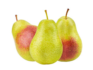 pears isolated on transparent png