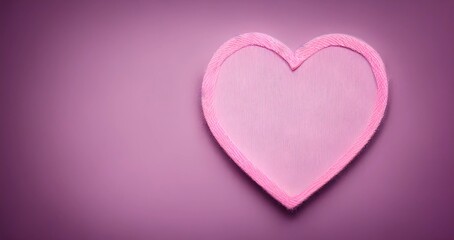 pink heart shape background, illustration, Generative AI