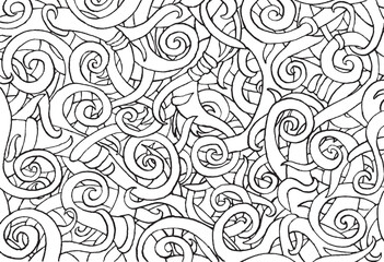 Abstract Hand drawn non-seamless background, Vector Illustration for clothing, home decor, cards and templates, scrap booking, post cards, frames.