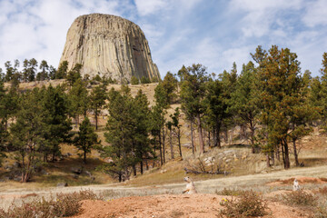 Prairie dogs and Devils Tower