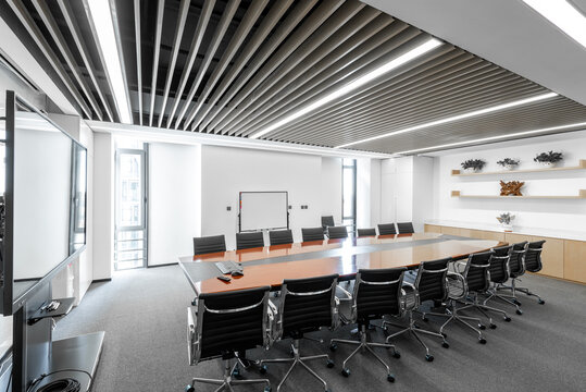 Meeting room in modern office