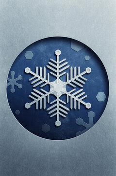 Snow flake illustration