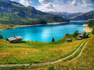 Lac de roselend -Beaufortain