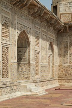 Marble Halls of Baby Taj at Agra