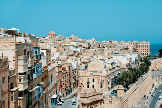 old town of Valletta in Malta