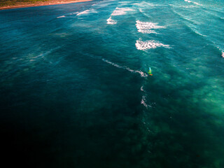 Windsurfing at Coronation Beach - Western Australia 
