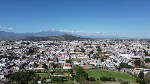 Cholula, mexico aereal video 3