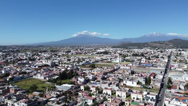 Cholula, mexico aereal video 2