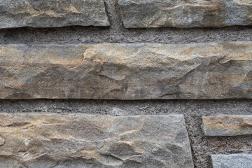 Stone wall natural grey texture background