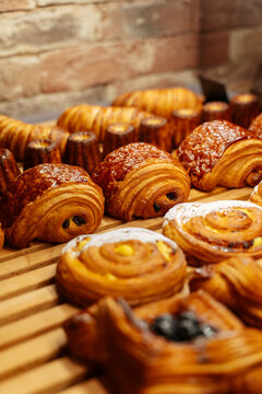 sweet pastry in display
