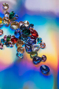 Rainbow crystals.